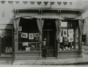 Photo of Charles Hammett’s storefront